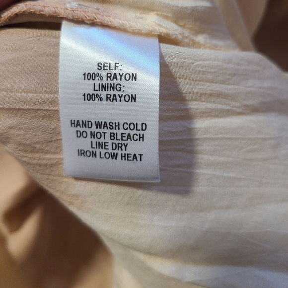 Lulu's Ideal Island Blush Tie-Dye Strapless Dress - Picture 8 of 8